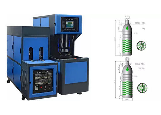 De semi Automatische Fles die van het de Machine15kw 415V 2000ml Plastic Water van de HUISDIERENfles Blazende Machine maken