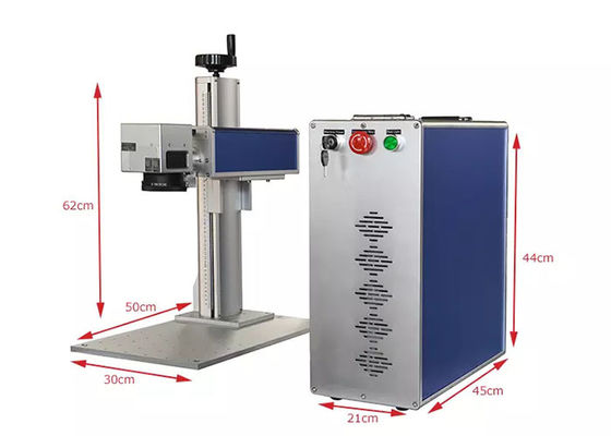 0.011mm Machine ogz-2 2700x2000x2200mm 1064nm Mini Laser Printing Machine van de Lasercodage
