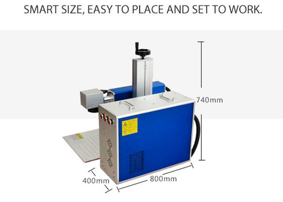 0.011mm Machine ogz-2 2700x2000x2200mm 1064nm Mini Laser Printing Machine van de Lasercodage